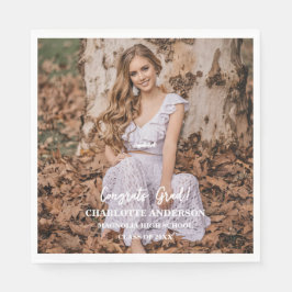 Senior Congratulations Graduate Photo Pappersservett