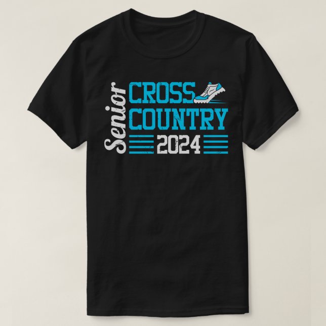 Senior Cross country 2024 XC-Springer T Shirt (Design framsida)