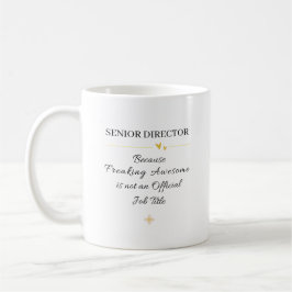 Senior Director Office Quote Kaffemugg
