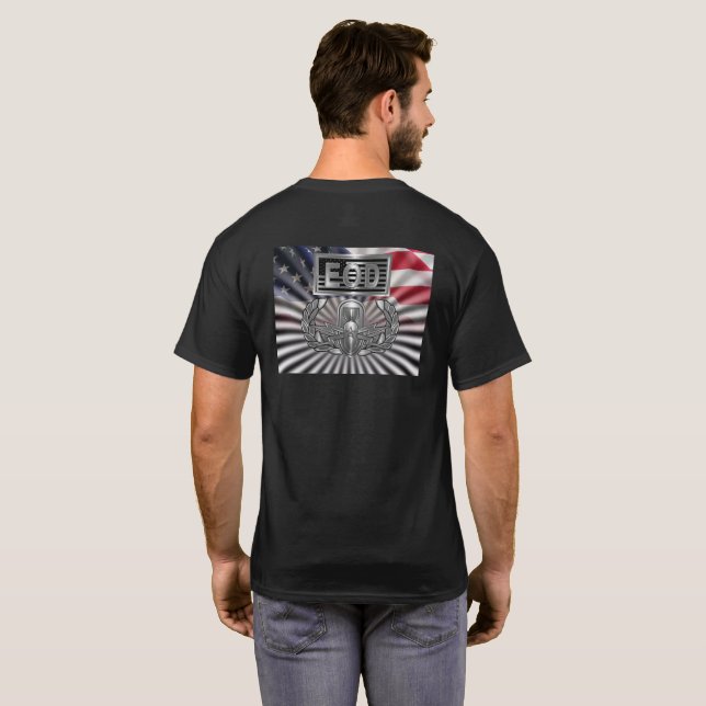 “Senior EOD” Minnesgåva T Shirt (Hel baksida)
