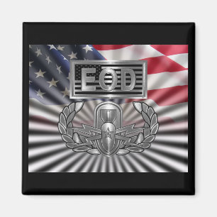 "Senior EOD", minneshögtid Magnet