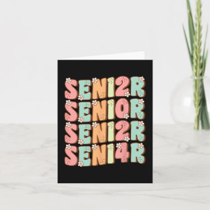 Senior examen Söt Groovy Senior Cl 2024 Kort