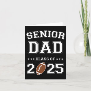 Senior Football Pappa Cl Av 2025 Examen Utbildad 2 Kort