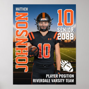 Senior fotbollsarena spelar foto sport poster