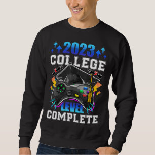Senior Gamer 2023 Högskoleexamen Komplett 2023 Lång Ärmad Tröja