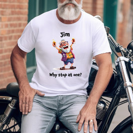 Senior Gent Party som en förklaring T Shirt