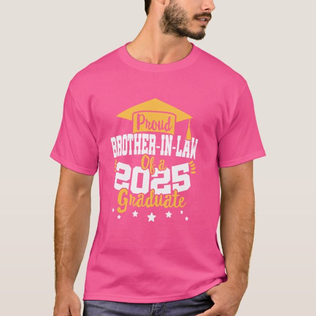 Senior Gra i Student-klass 2025 T Shirt (Framsida)