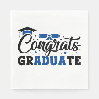 Senior Gratulerara Student Pappersservett