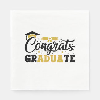 Senior Gratulerara Student Pappersservett