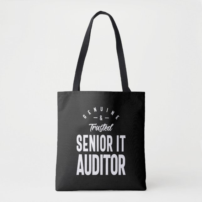 Senior IT-revisor, jobbtitel, Gift Tygkasse (Framsida)