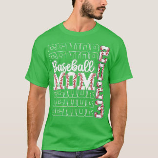 Senior Mamma 2023 Baseball Class of 2023 Funny Gra T Shirt