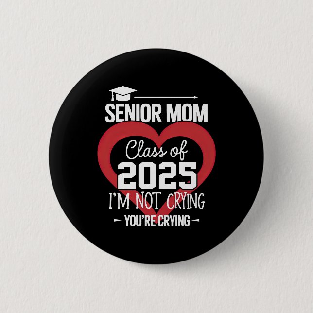 Senior mamma 2025 Cl Of 2025 Examen 2025 Mor  Knapp (Framsida)
