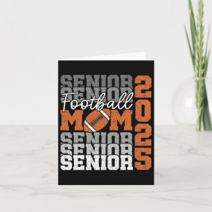 Senior Mamma 2025 Footll Cl of 2025 Funny Studente Kort