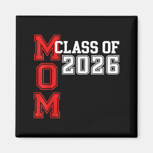 Senior mamma 2026 stolt mamma till en klass 2026 magnet