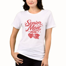 Senior Mamma 2026 Tröja | Stolt Mamma Examen T-Shi