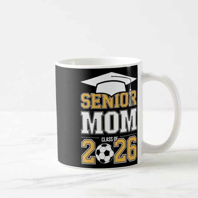 Senior Mamma Cl Av 2026 Utexaminerad Fotboll 2026  Kaffemugg (Höger)