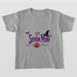 Senior Mamma, Rolig Halloween Mamma, Kuslig Pumpa T Shirt