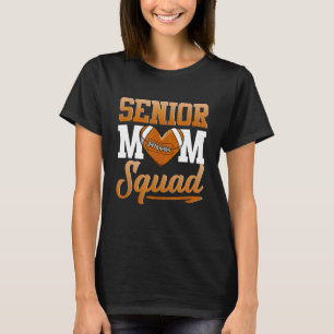 Senior Mamma Squad American Football Rugby T Shirt