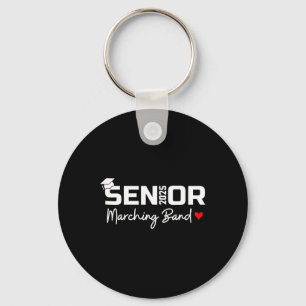 Senior Marching och CL av 2025 School Studenten 20 Nyckelring