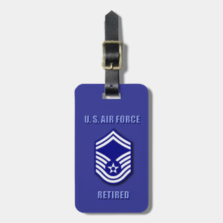 Senior Master Sergeant USAF Bagagebricka