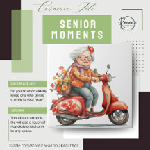 Senior Moment Keramisk Kakel