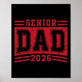 Senior Pappa 2026 Examen Stolt Far Examen Poster