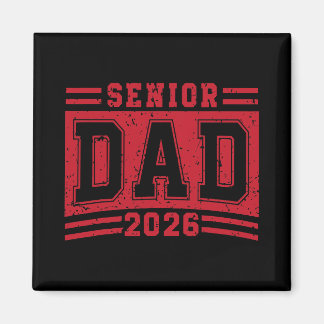 Senior Pappa 2026 Examen Stolt Pappa Examinerad Magnet