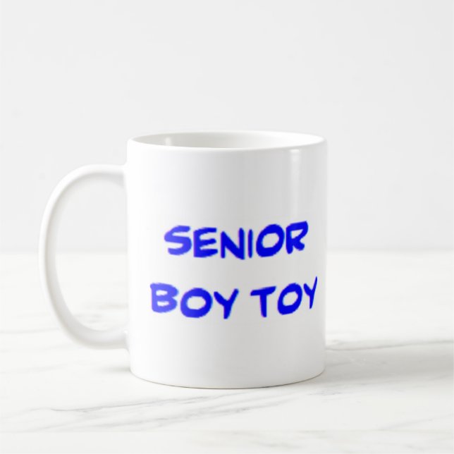 senior pojkleksak kaffemugg (Vänster)