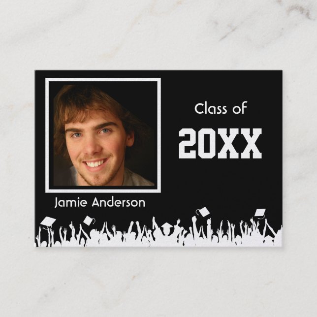 Senior Profile Card med dina foton (Framsida)