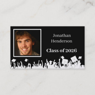 Senior Profile Card med dina foton Visitkort