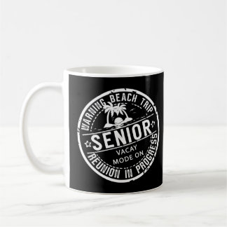Senior Resa i Progress Handflatan Träd Beach 50:e  Kaffemugg