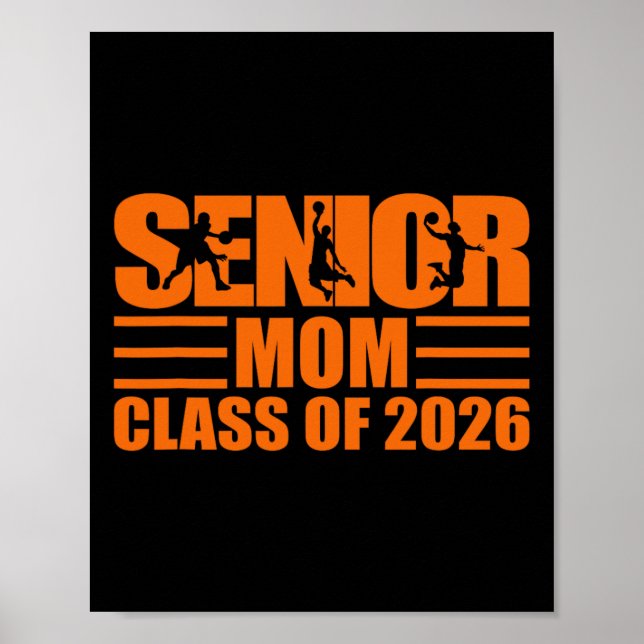 Senior Sketll Mamma Cl Av 2026 Spelare Examen Gra Poster (Framsidan)