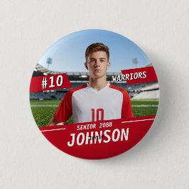 Senior Soccer Team Player Custom Color Sports Knapp