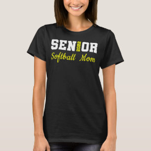 Senior Softball Mamma 2022 För manar kvinnor T Shirt