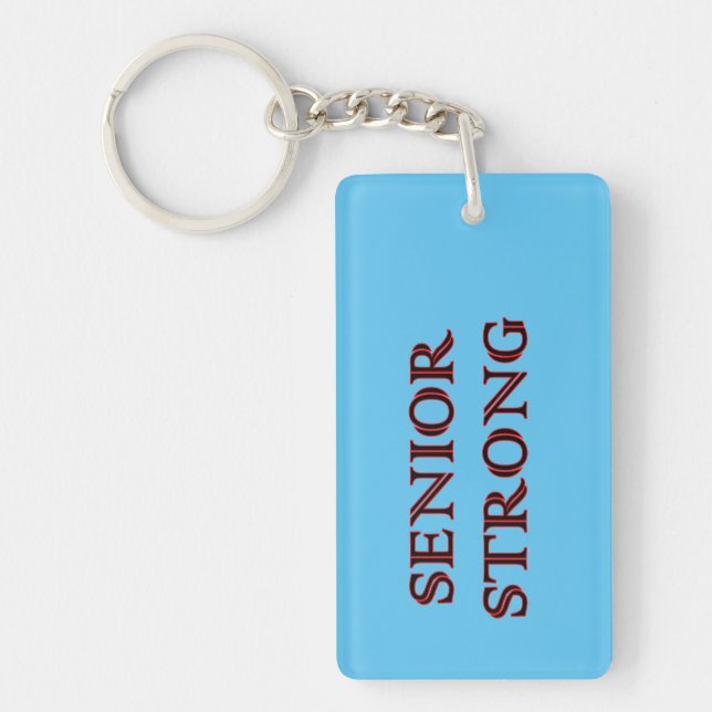 SENIOR STRONG Keychain (Framsidan)