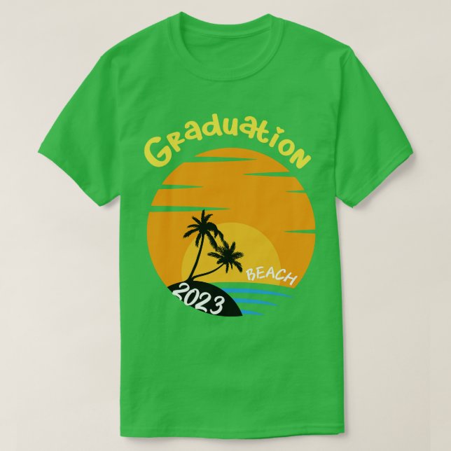 Senior Studenten Beach Resa 2023 Grab Beach Resa T Shirt (Design framsida)