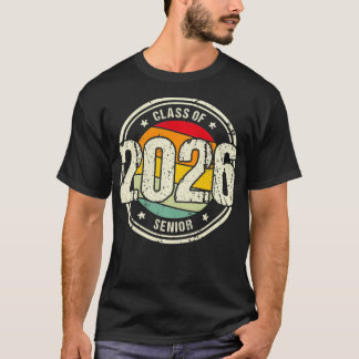 Senior Studenten Gift Class of 2026 Pullover T Shirt
