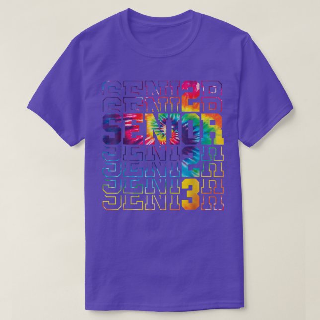 Senior Studenten Gift Manar Girl Class of 2023 Sen T Shirt (Design framsida)