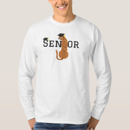Senior Studenten Leopard Sweatshirt T Shirt