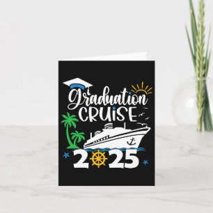 Senior Studenten Resa Cruise 2025 Aw Frakt Party C Kort
