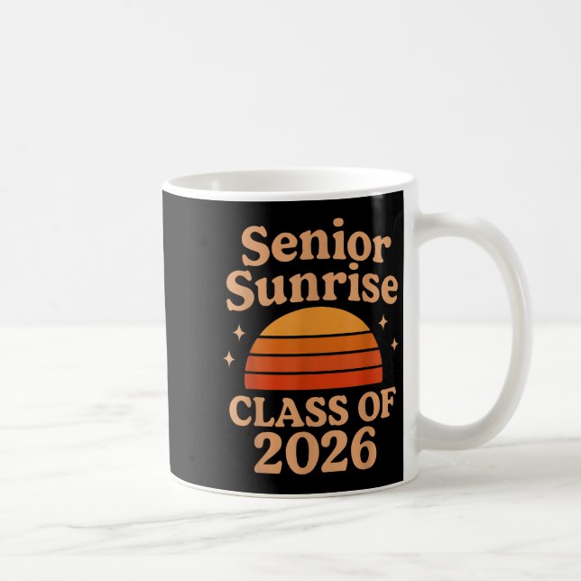 Senior Sunrise 2026 High School 12:e tolfte Klass Kaffemugg (Höger)