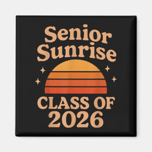 Senior Sunrise 2026 High School 12:e tolfte Klass Magnet