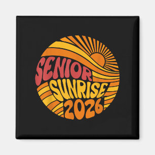 Senior Sunrise 2026 High School 12:e tolfte Klass Magnet
