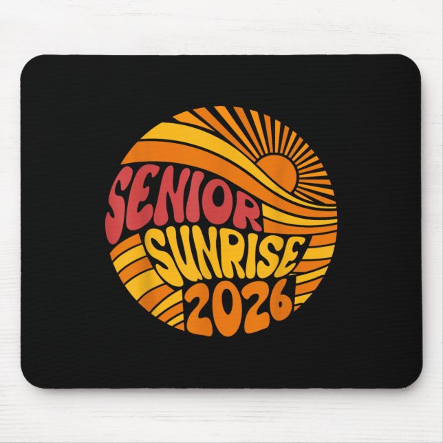 Senior Sunrise 2026 High School 12:e tolfte Klass Musmatta (Framsidan)