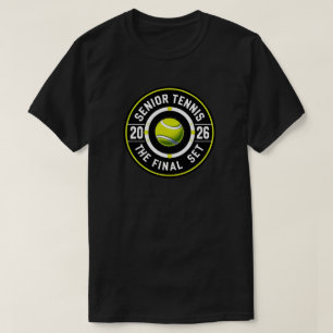 Senior Tennis 2026 – Den Sista Uppsättningen Vinta T Shirt