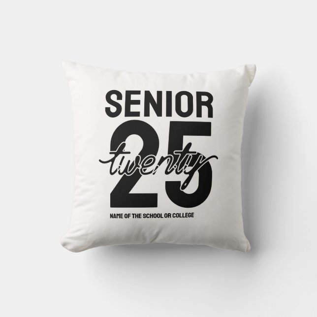 Senior tjugo 25 Examenpresent Kudde (Framsida)