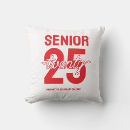 Senior tjugo 25 Examenpresent Kudde