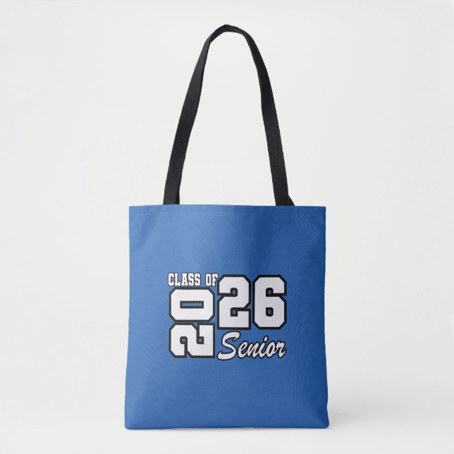 Senior Tote Bag Tygkasse (Framsida)