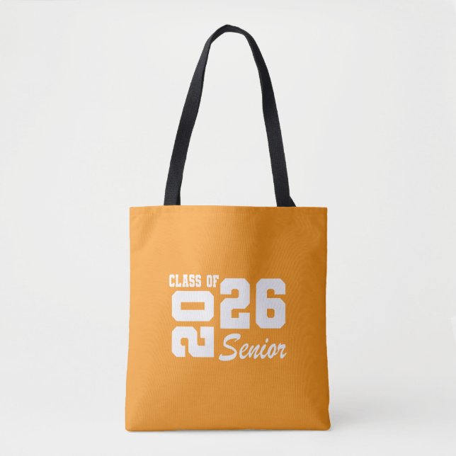 Senior Tote Bag Tygkasse (Framsida)