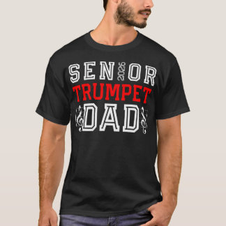 Senior Trumpet Pappa 2026 Marchingband Klass 26 T Shirt
